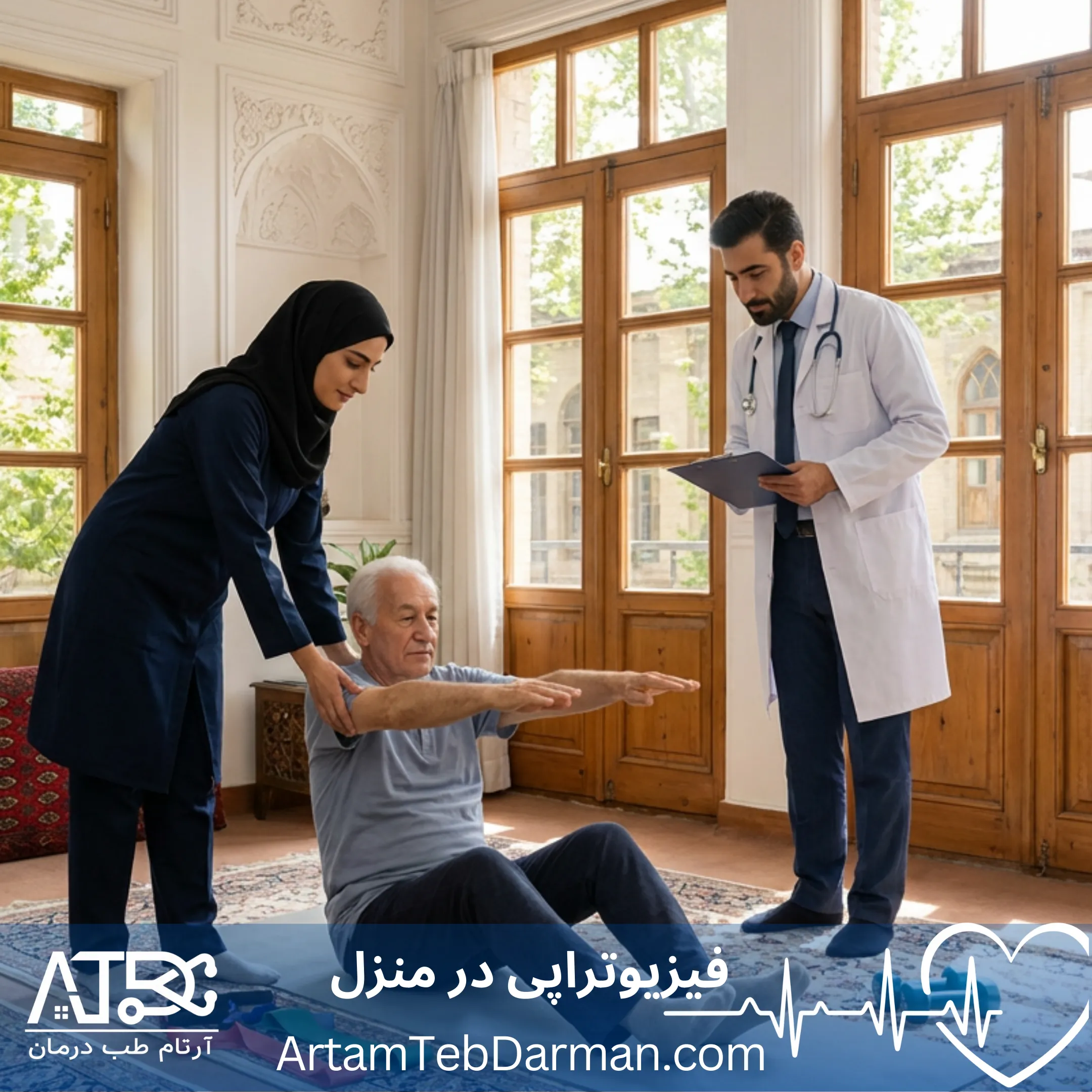 فیزیوتراپی در منزل